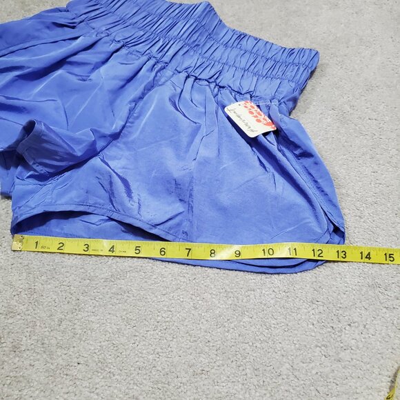 FREE PEOPLE FP MOVEMENT NWT The Way Home Shorts 2" HR African Lilac Women Medium - Picture 16 of 16